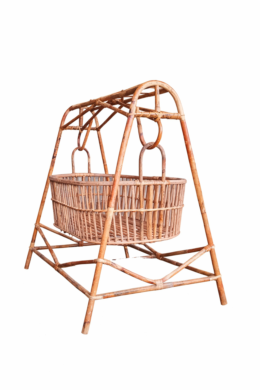 Handmade Cane Jhula for Baby